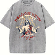 Disappointments All of You Vintage Washed T-Shirt in Gray
