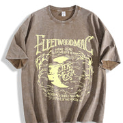Fleetwood Mac Sisters of the Moon Vintage Washed T-Shirt in Brown