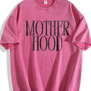 Mother Hood Mama Vintage Washed T-Shirt in Red