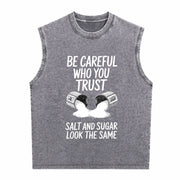 Outdoor Fitness with Salt Vintage Washed Tank Top in Gray