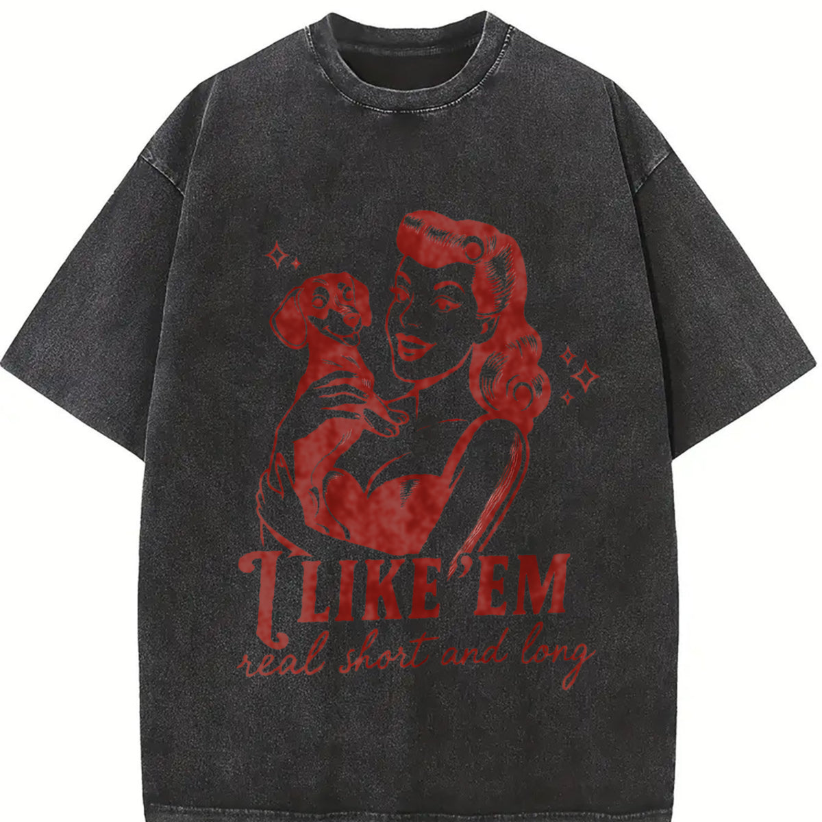 Cowboy Quote PNG Western Saying Clipart Vintage Washed T-Shirt in Black