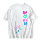 Dopamine Graffiti Ideal Cotton T-Shirt in White