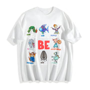 I Still Read Children's Books Teacher Cotton T-Shirt in White
