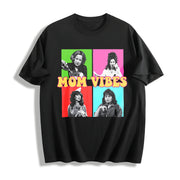 90’s Mom Vibes Mom Cotton T-Shirt in Black