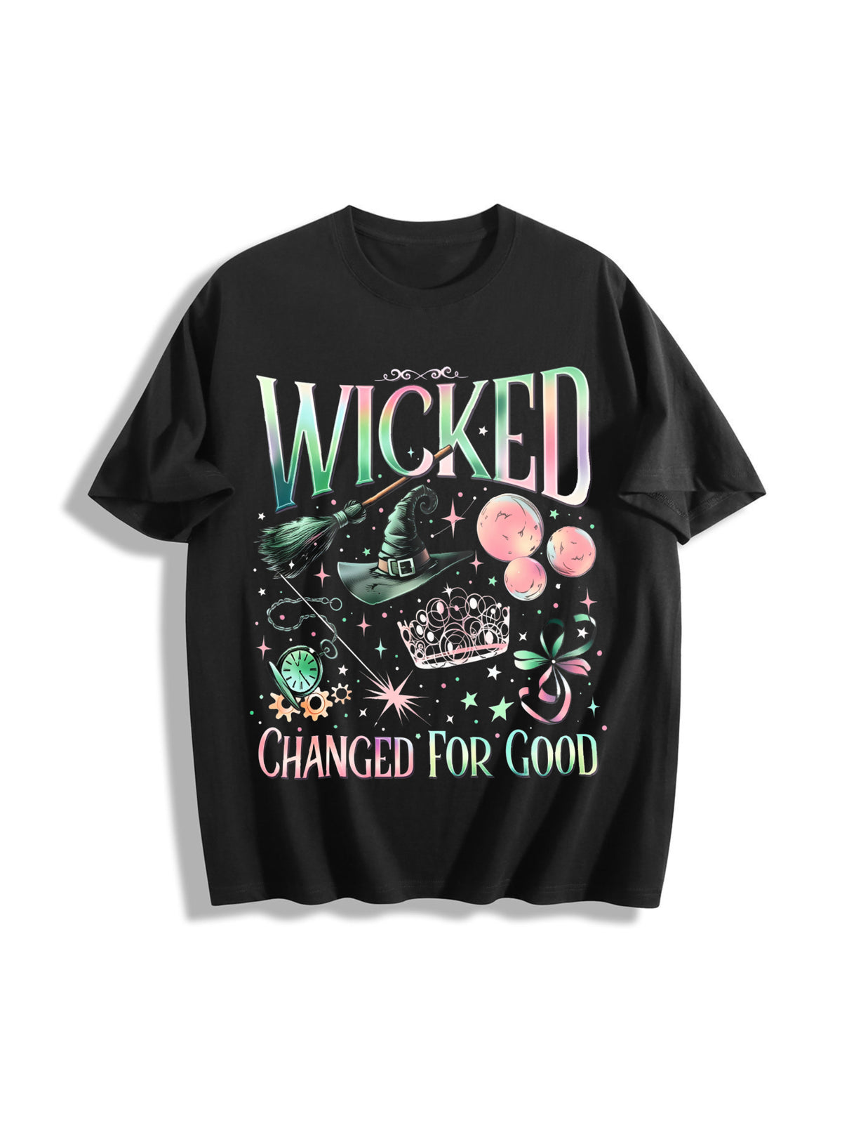 Wicked Change for Good Cotton T-Shirt in Black