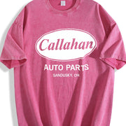 Callahan Auto Humor Saying Sarcasm Classic Movie Novelty Vintage Washed T-Shirt in Red