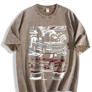 Z71 Chevrolet Truck Vintage Washed T-Shirt in Brown