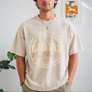 Dad Tax Foodie Vintage Washed T-Shirt in Beige
