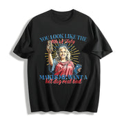 You Like the 4th of July Cotton T-Shirt in Black