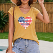 Fashionable Vest Easy to Go Out Women's Color Cotton Tank Top in Yellow
