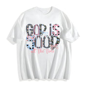 God Is Good All the Time Cotton T-Shirt in White