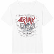 Pink Floyd Animals Tour 1977 Cotton T-Shirt in White