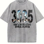 Vest an Essential Item Vintage Washed T-Shirt in Gray