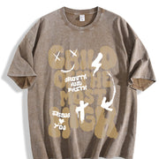 Youngsters of the Most High Vintage Washed T-Shirt in Brown