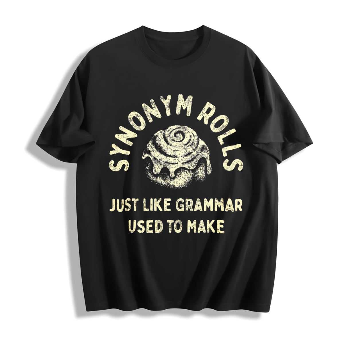 For Food Joke for Guys with Sayings Sarcastic Classic Cotton T-Shirt in Black