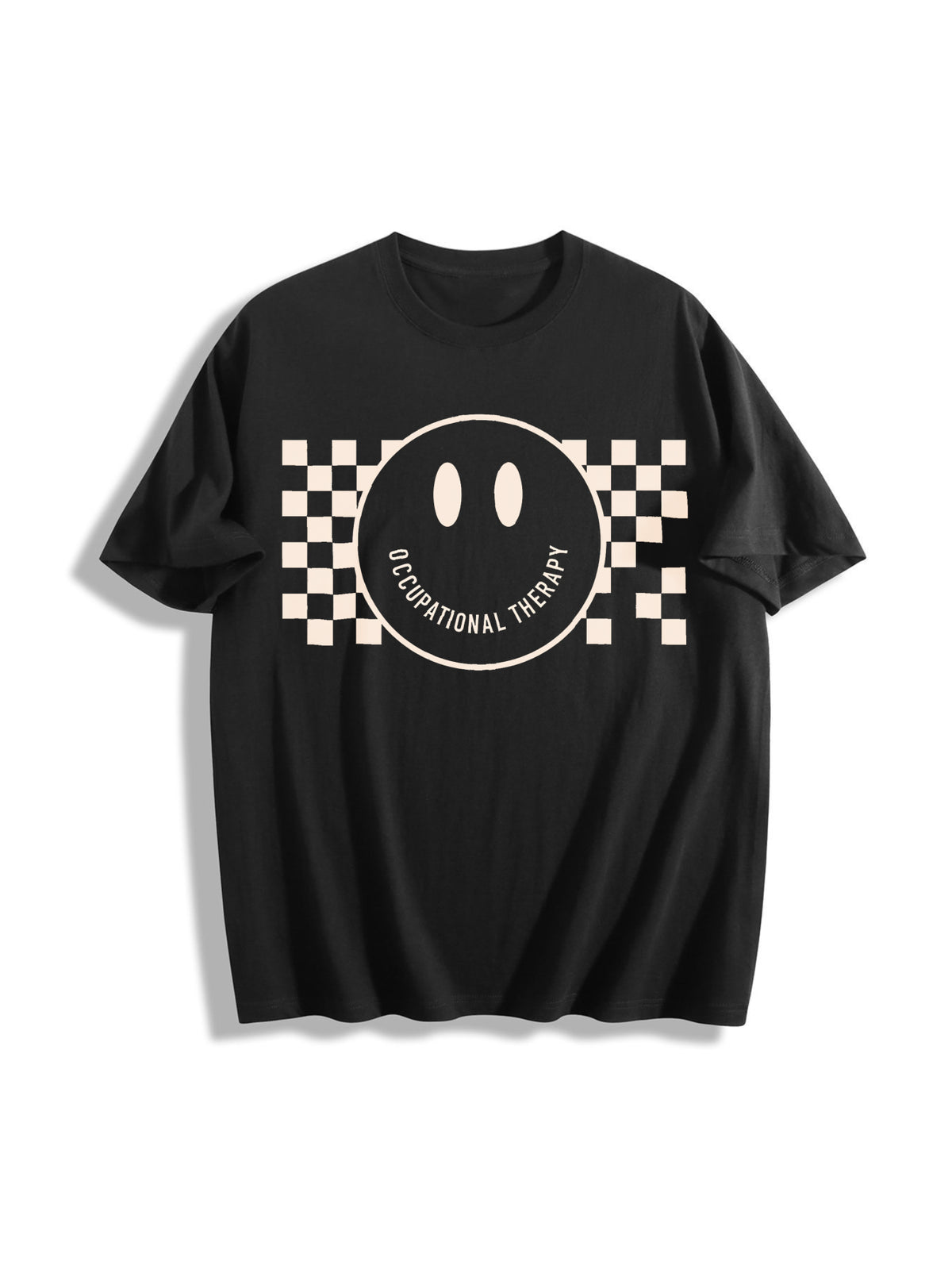 Occupational Therapy Cotton T-Shirt in Black