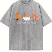 Occupational Therapy Vintage Washed T-Shirt in Gray