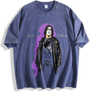 WWE Sting Iconic Wrestling Classic Fan vintage washed oversized T-shirt in Blue