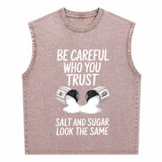 Outdoor Fitness with Salt Vintage Washed Tank Top in Brown