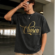 Cozy Chosen Vintage Washed T-Shirt in Black