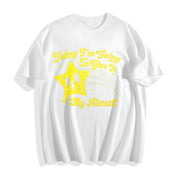 Today I'm Going to Give It My Almost Cotton T-Shirt in White