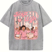 Ugh a Heartbroken Room Vintage Washed T-Shirt in Gray