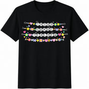 Third Grade Teacher Cotton T-Shirt in Black