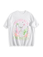 Wicked Together We’re Unlimited Cotton T-Shirt in White
