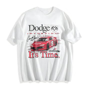 2001 Casey Atwood Dodge White Cotton T-Shirt in White