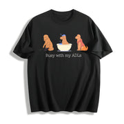Occupational Therapy Cotton T-Shirt in Black