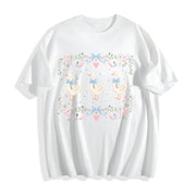 1980s Blue Ribbon Goose Cotton T-Shirt in White