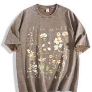 It Is Well with My Soul Vintage Washed T-Shirt in Brown