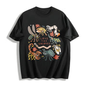 Love the Unloved Insect Cotton T-Shirt in Black