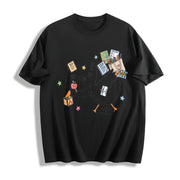 Silly Goose Special Education Teacher Cotton T-Shirt in Black