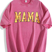 ZestLoop Cute Softball Mama Vintage Washed T-Shirt in Red
