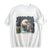 Your Secret Is Safe with Me Cotton T-Shirt in White