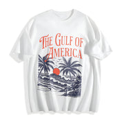 The Gulf of America Cotton T-Shirt in White