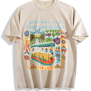 Get in Loser Vintage Washed T-Shirt in Beige