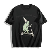 FDT Anti-ICE Frog Cotton T-Shirt in Black