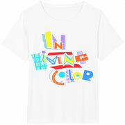 In Living Color Cotton T-Shirt in White