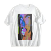 PS2 Ad Campaign Y2k Gaming Cotton T-Shirt in White