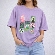 Wicked Changed For Good vintage washed oversized T-shirt in Purple