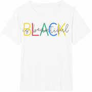 Black Is Beautiful Cotton T-Shirt in White