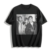 Chriss Farley David Spade Adam Sandler Cotton T-Shirt in Black