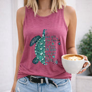 4.21 for in Autumn and Winter Women's Color Cotton Tank Top in Red