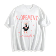 Elopement Expert ABA Therapist BCBA RBT Behavior Analyst Cotton T-Shirt in White