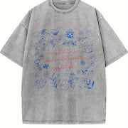 ® Special Education Teacher Vintage Washed T-Shirt in Gray