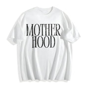 Mother Hood Mama Cotton T-Shirt in White