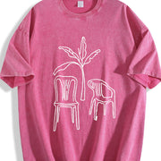 DTMF Residence Tour Vintage Washed T-Shirt in Red