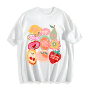 Short-sleeve Cotton T-Shirt in White